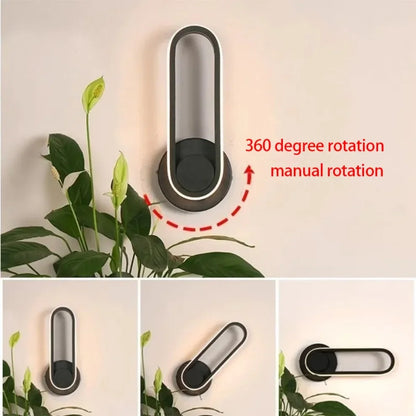 Modern Rotatable LED Wall Sconce
