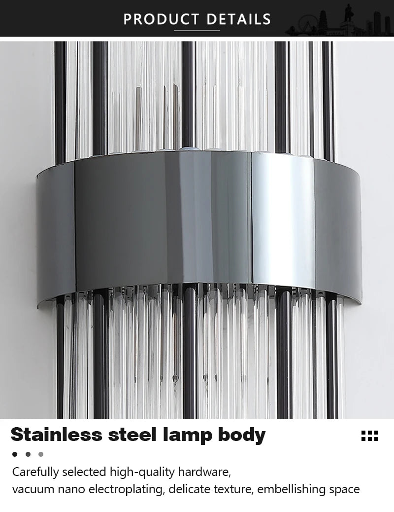 Luxury Crystal Wall Lamp