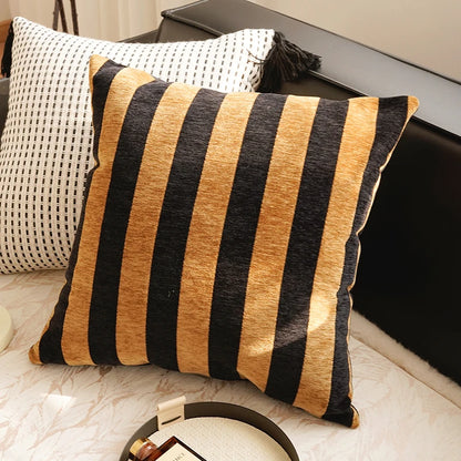 French Brown Throw Pillow Cover