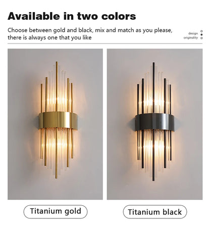 Luxury Crystal Wall Lamp