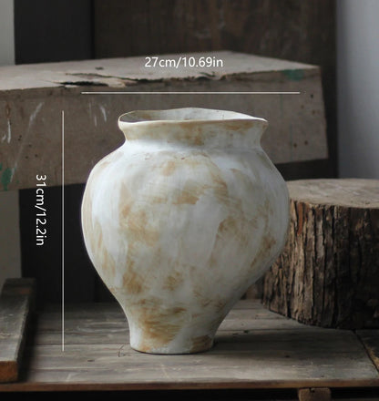 Irregular Ceramic Flower Pot