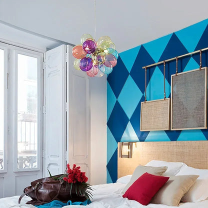 Colorful Balloon Chandelier