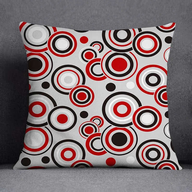 Colorful Geometric Cushion Cover