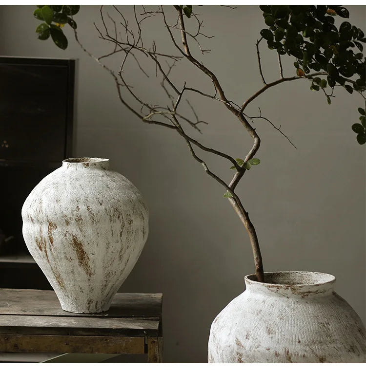 Zen Rough Pottery Jar