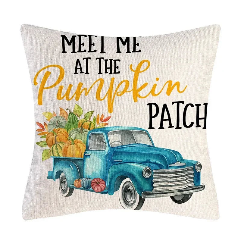 Thanksgiving Cushion Cover