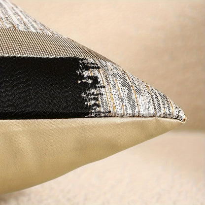 Gold Silk Pillow Cover