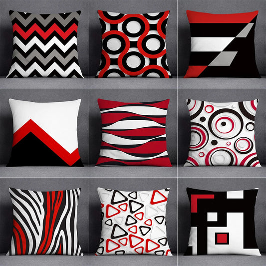 Colorful Geometric Cushion Cover