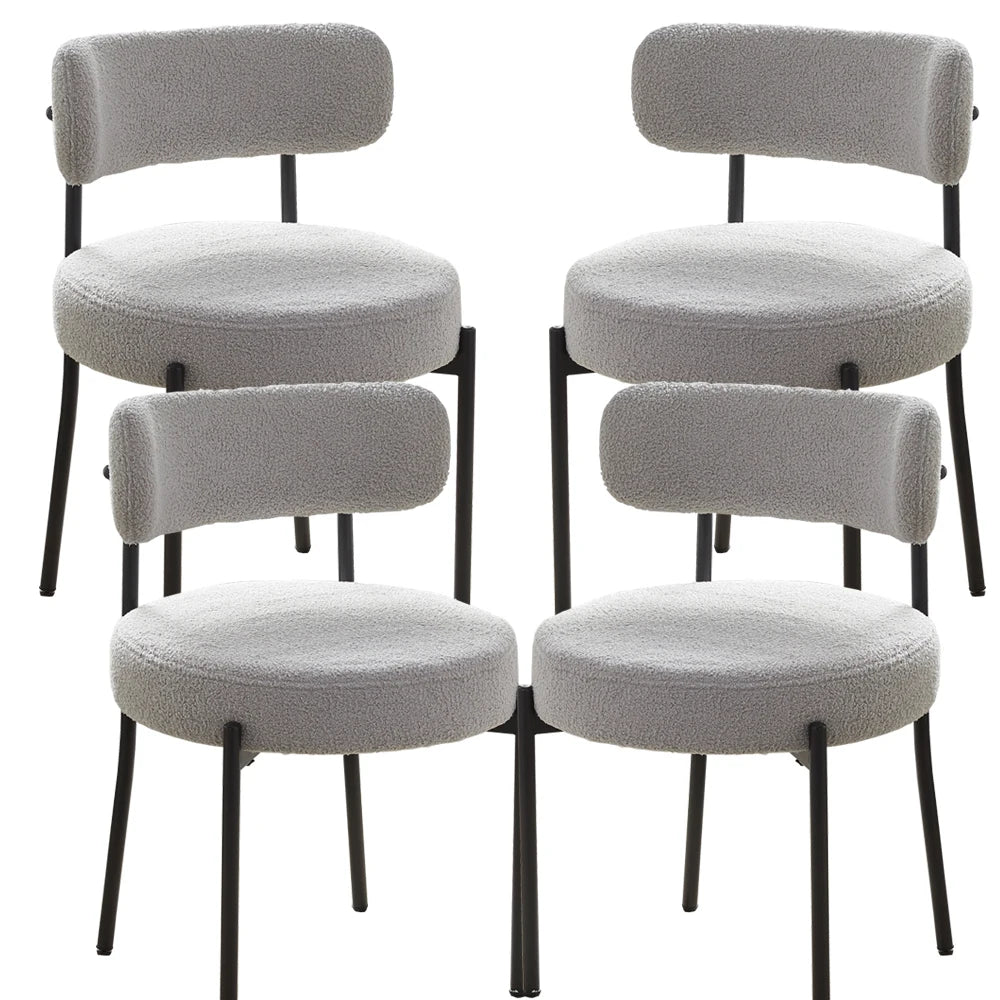 Dining Chairs Set of 2 with Oversized Seat