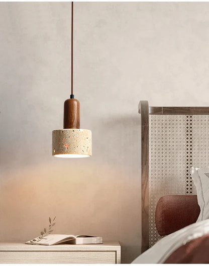 Japanese Marble Pendant Light