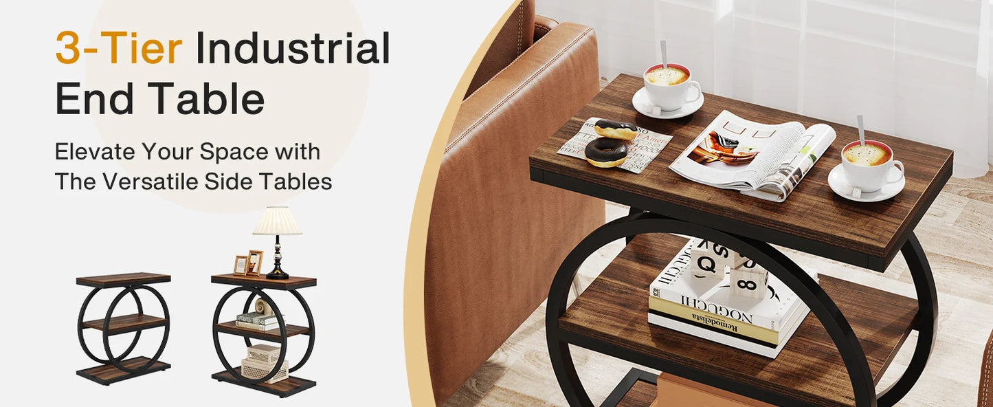 Circular End Table