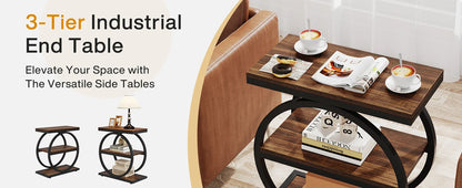 Circular End Table