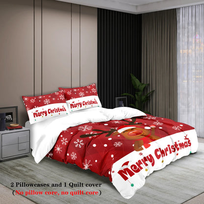 Duvet Christmas Themed 3 pc Set