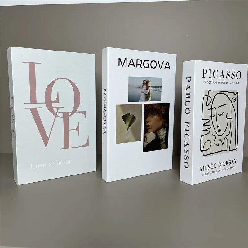 Decoration Fake Books 3pcs/Set