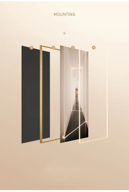 Wall Hanging Art Lamp