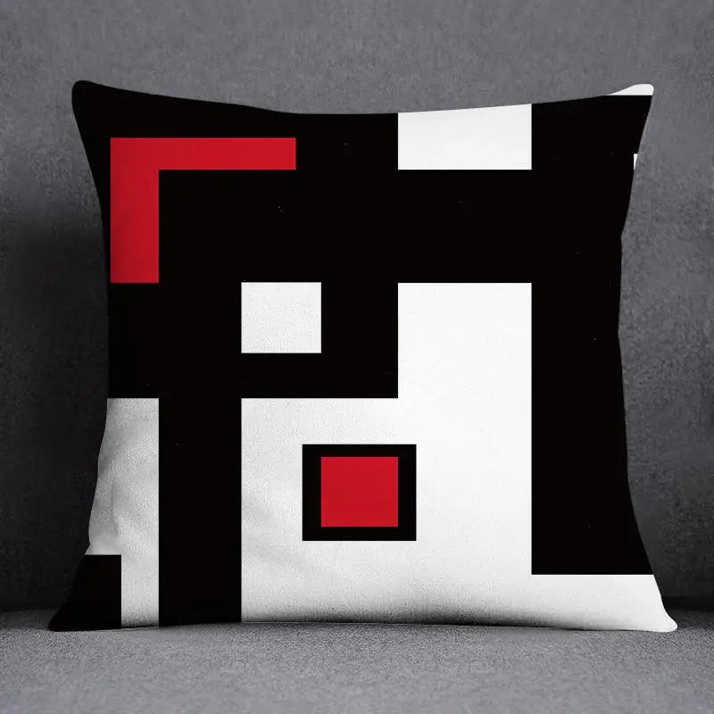 Colorful Geometric Cushion Cover