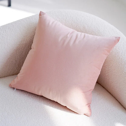 Pink Cute Throw Pillow Cover