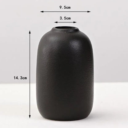 Creative Black Porcelain Vase