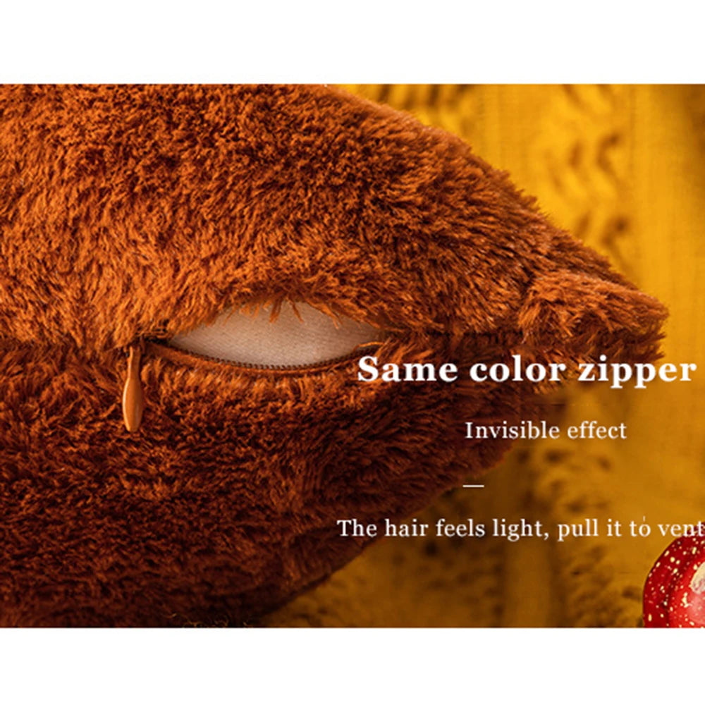 Halloween Pumpkin Plush Pillowcase