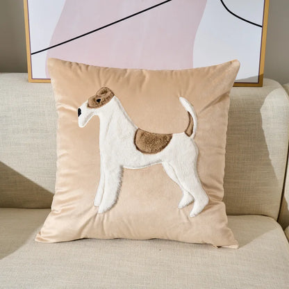Cute Velvet Throw Pillow Cover
