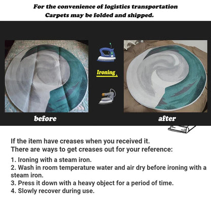 Carpet Ink Splash Abstract