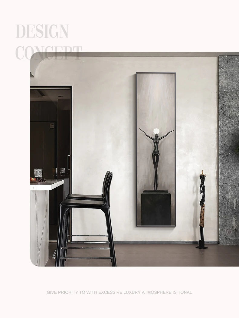 Wall Hanging Art Lamp