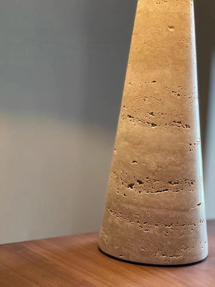 Hole Stone Table Lamp