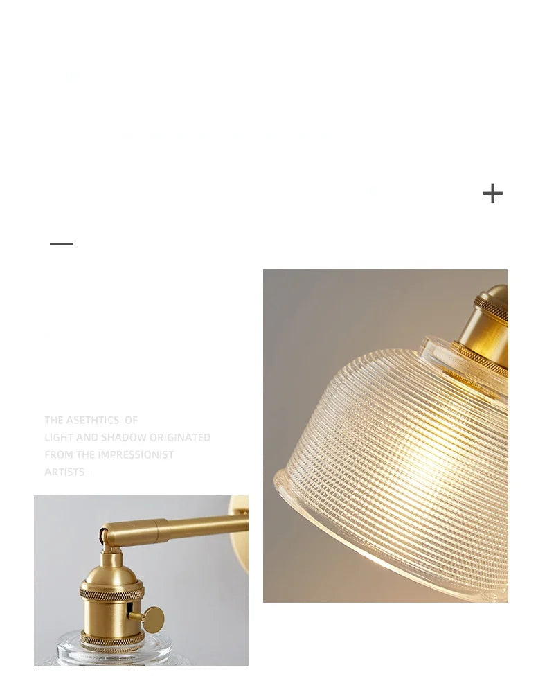 Modern Glass Wall Lamp