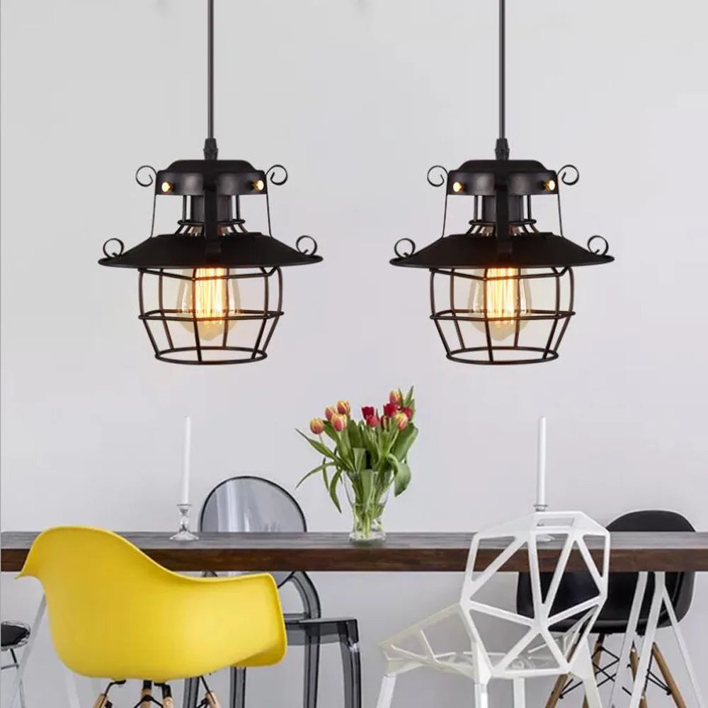 Industrial Style Pendant Light