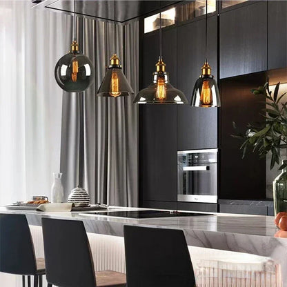 American Style Glass Chandelier