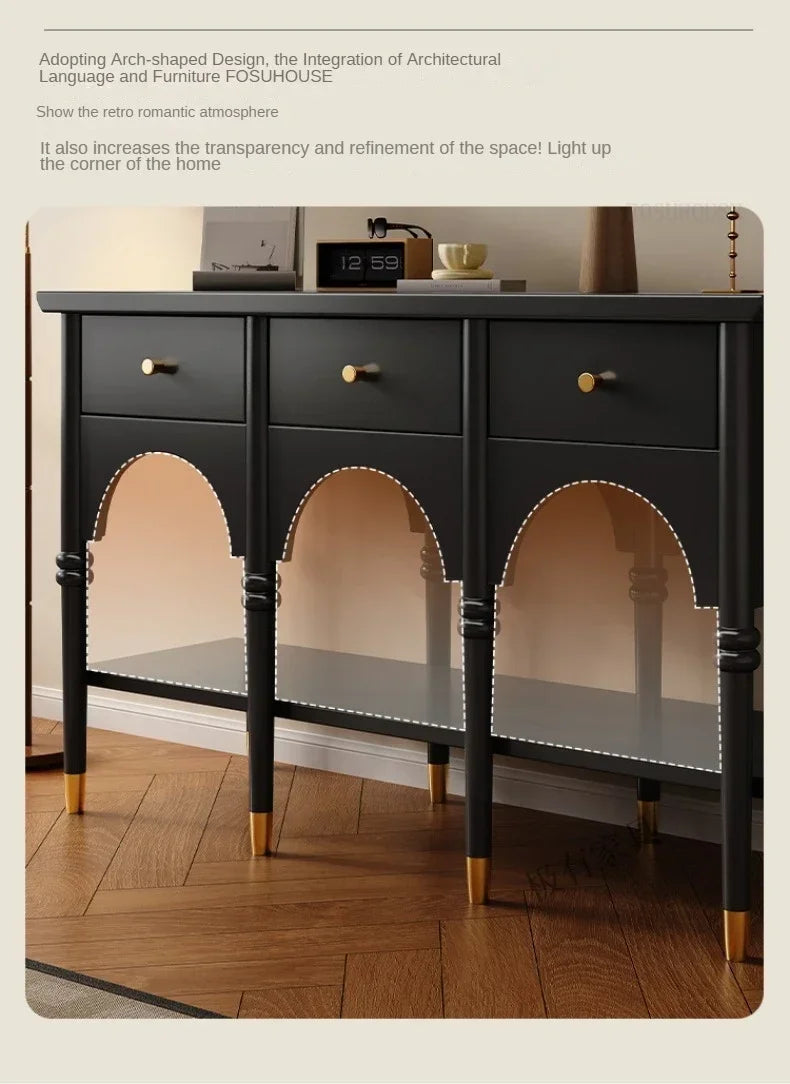 French Personalized Console Tables