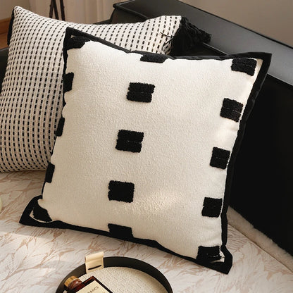 French Brown Throw Pillow Cover