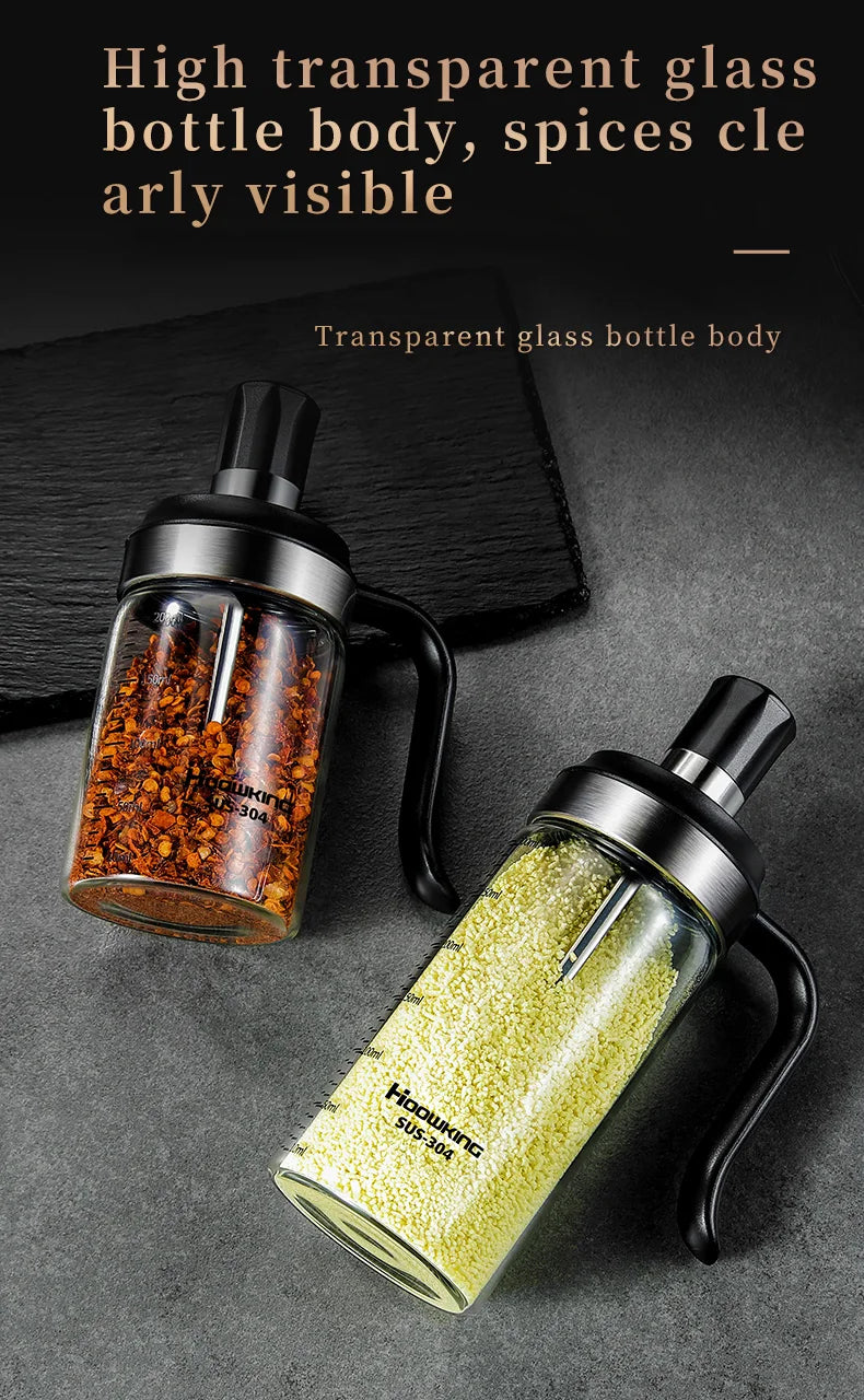 Seasoning Bottle with Spoon