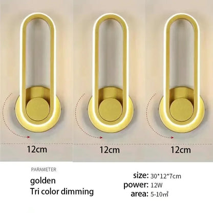 Modern Rotatable LED Wall Sconce