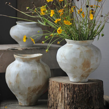 Irregular Ceramic Flower Pot