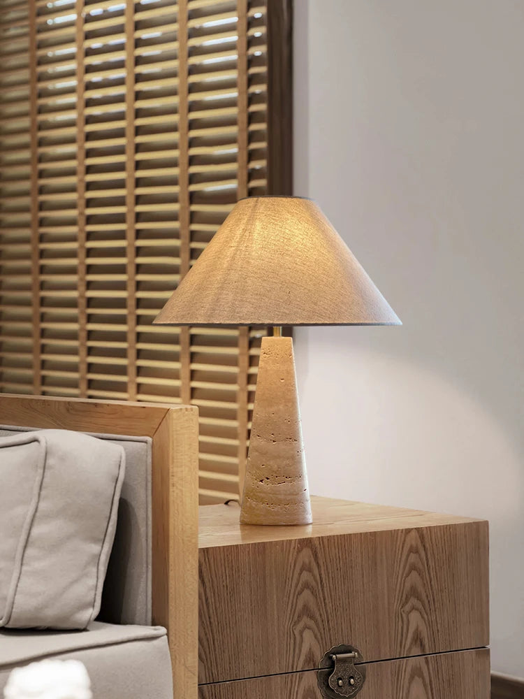 Hole Stone Table Lamp