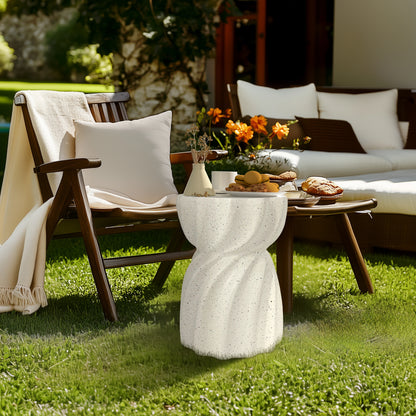 Lightweight Concrete Accent Table