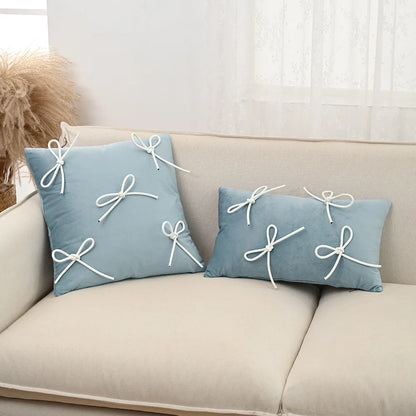 Bow Throw Pillow Cover