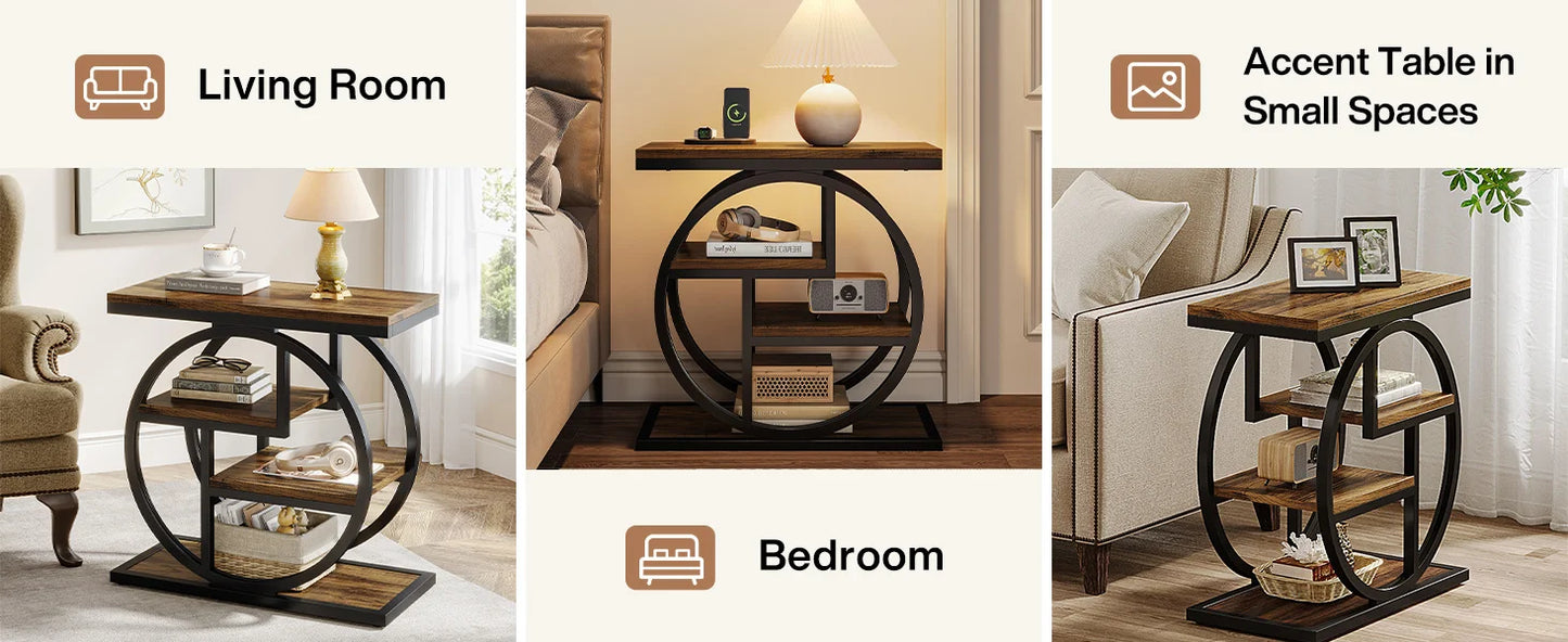 Circular End Table