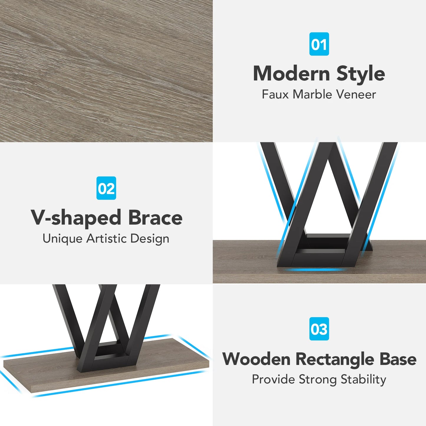 Industrial Console Table