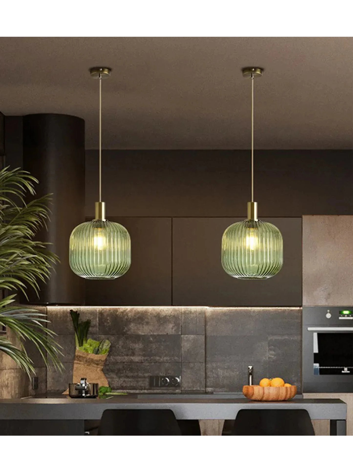 Smoke Glass Pendant Lights