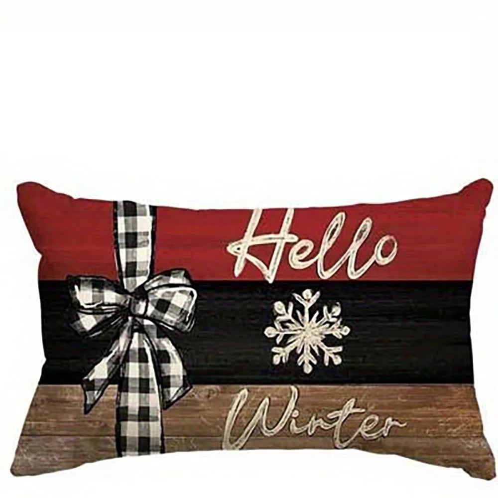 Christmas Pillowcases: Snowman, Hello Winter, Merry & Bright