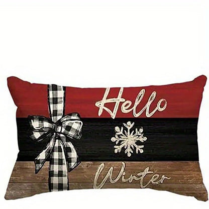 Christmas Pillowcases: Snowman, Hello Winter, Merry & Bright