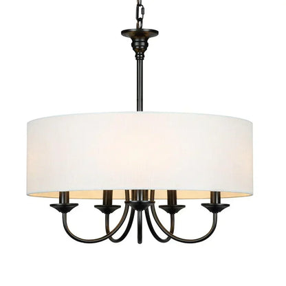 French Cloth Ceiling Chandelier