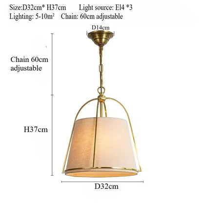 Luxury Minimalist American Pendant light