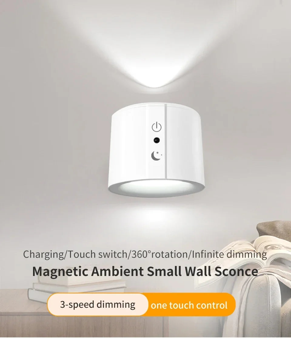 LED Mini Magnetic Wall Light