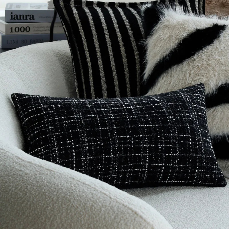Black&White Pillow Cover