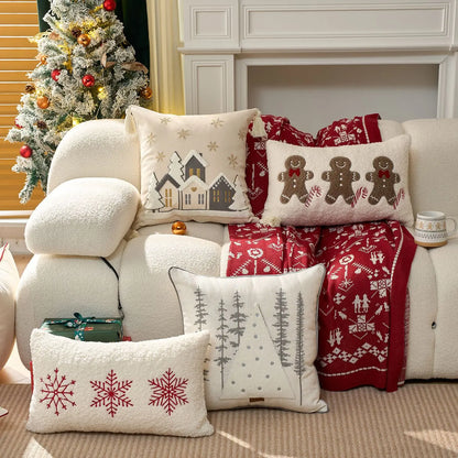 Happy and Festive Holiday Pillow Covers