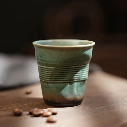 Irregular Ceramic Coffee Cup