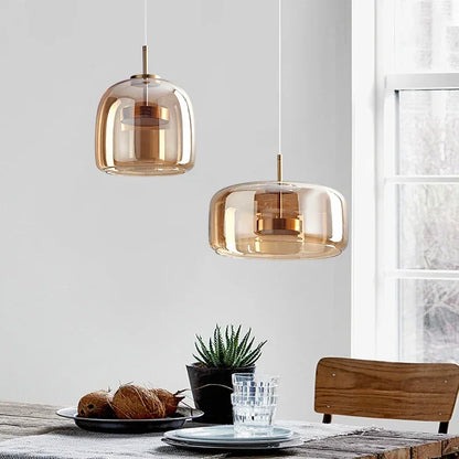 Modern Glass Pendant Light