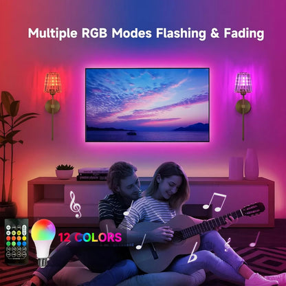 Wire Free Crystal Wall Lamp